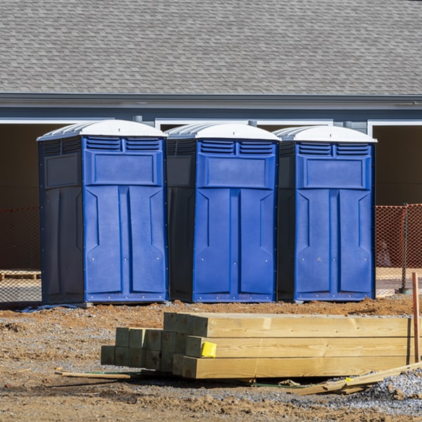 what is the cost difference between standard and deluxe porta potty rentals in Westford NY